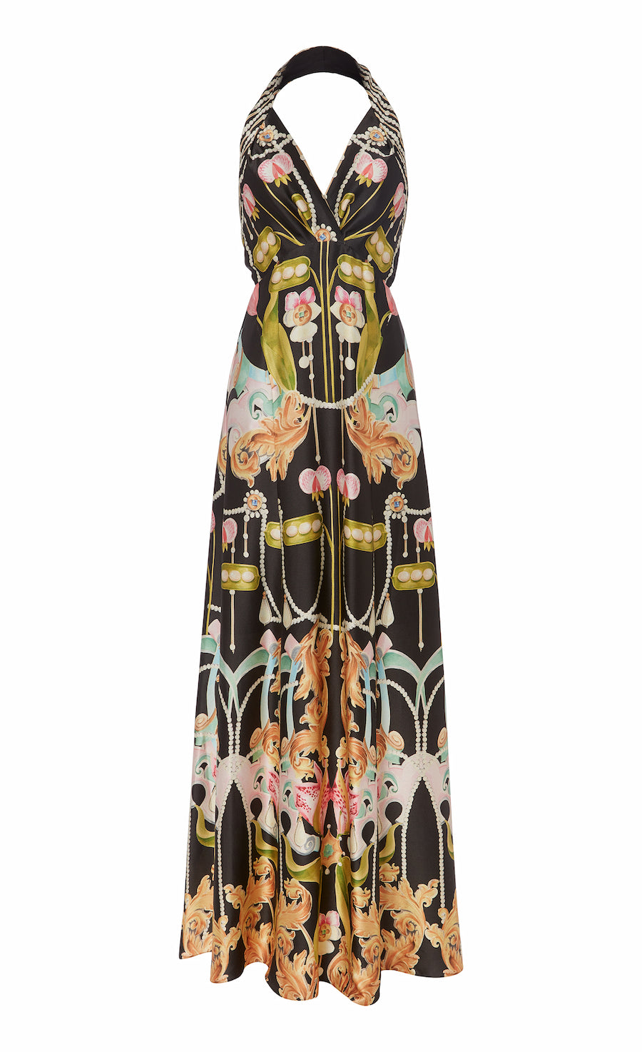 Akira Halterneck Dress - Black