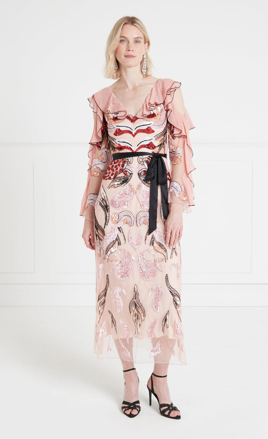 Amaya Dress - Rosewater