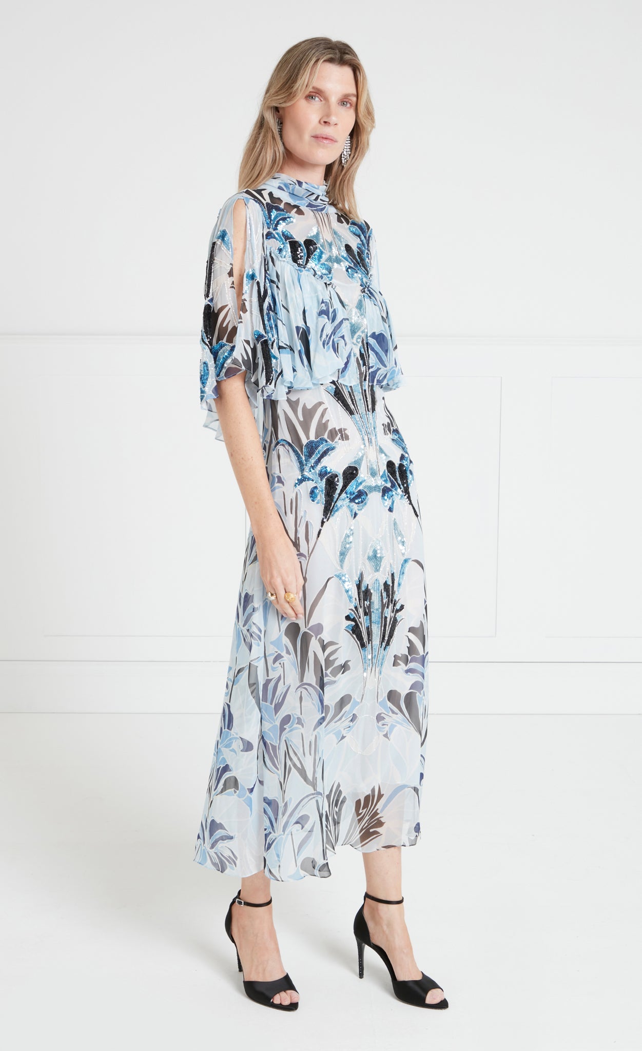 Alani Dress - Blue
