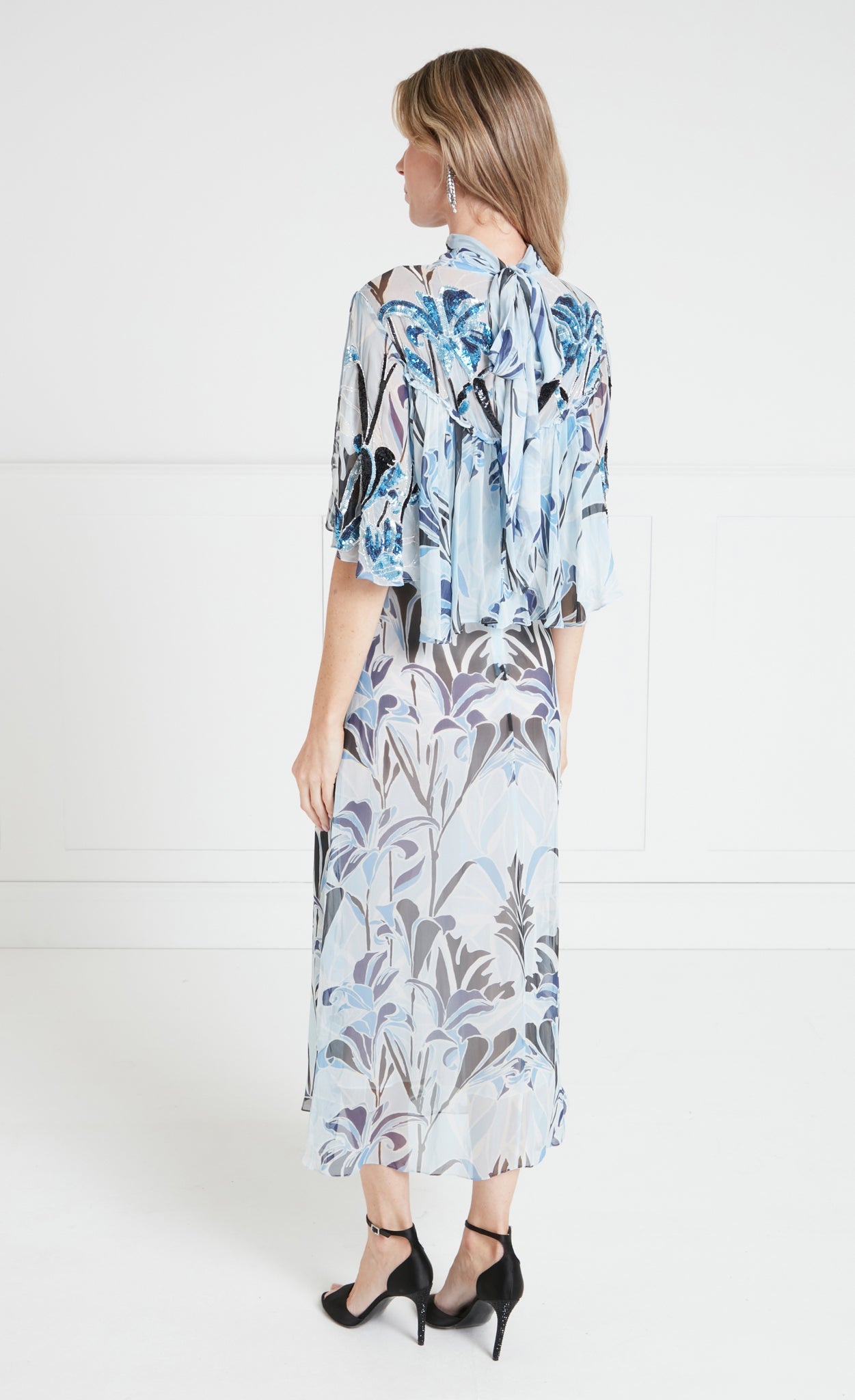 Alani Dress - Blue
