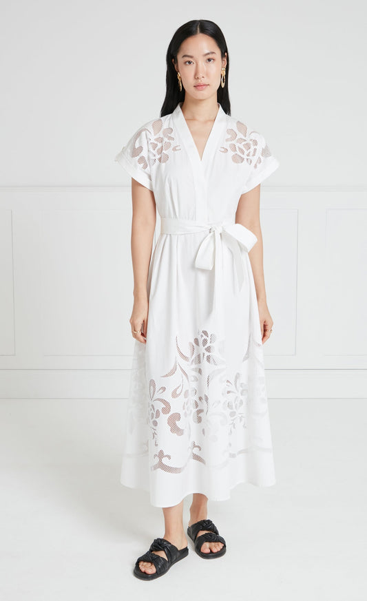 Nelle Dress - White